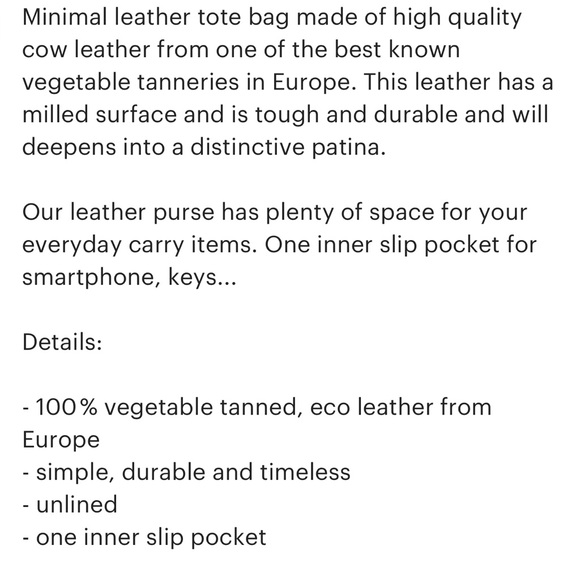 Sjaelv Leather Tote - Picture 8 of 14